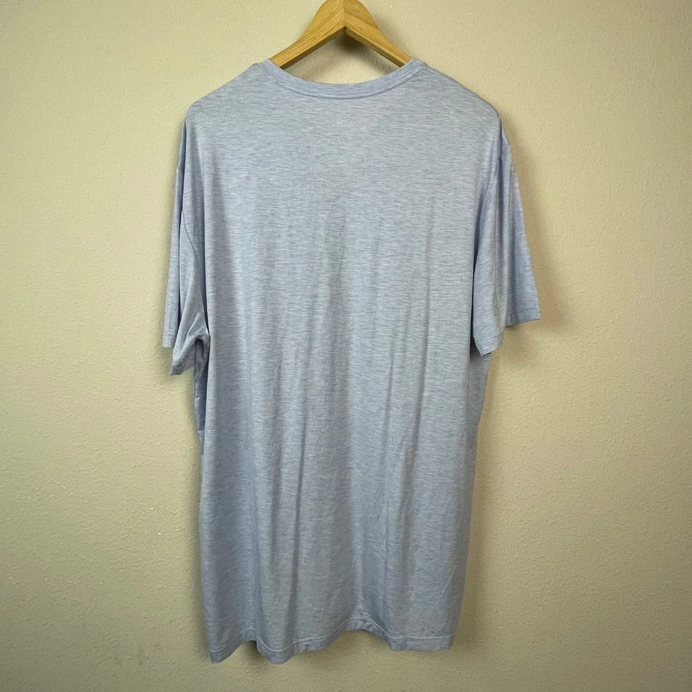 David Archy V-Neck Undershirt Mens XL White Gray Bamboo Rayon‎ 2 Pack Soft Basic
